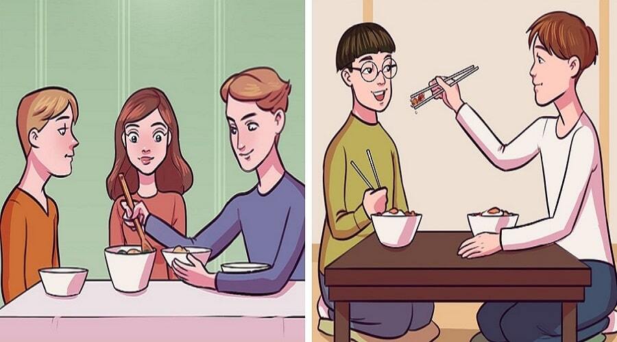  ۱۰ چیز عجیب در کشور‌های مختلف دنیا که هر مهمان خارجی را شگفت زده می‌کند