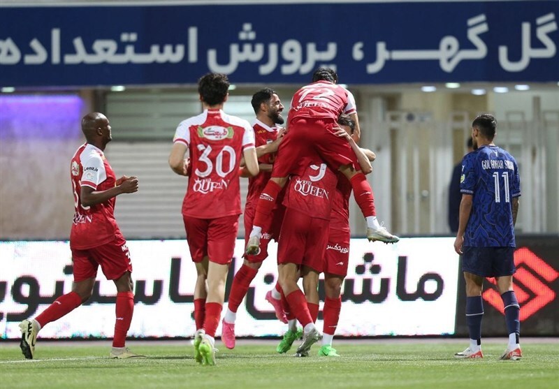  پرسپولیس با یک گل زیبا به یک قدمی استقلال رسید