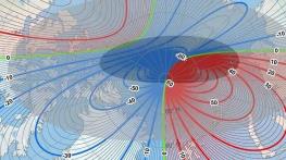  موقعیت قطب مغناطیسی شمال به‌طور رسمی تغییر پیدا کرده است